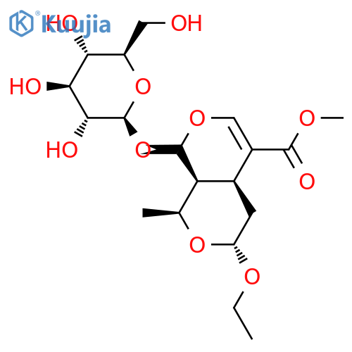 7-O-Ethylmorroniside structure