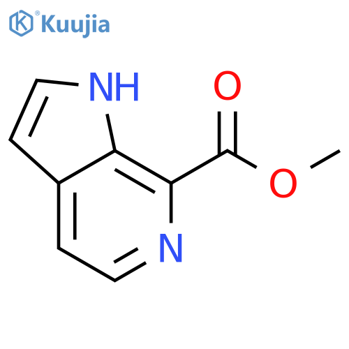 methyl 1H-pyrrolo[2,3-c]pyridine-7-carboxylate structure