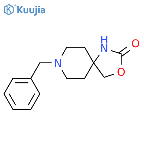 8-Benzyl-3-oxa-1,8-diazaspiro[4.5]decan-2-one structure