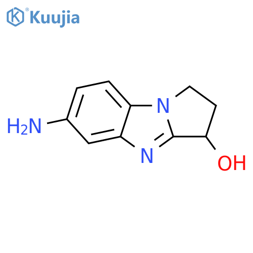 6-amino-2,3-dihydro-1H-Pyrrolo[1,2-a]benzimidazol-3-ol structure