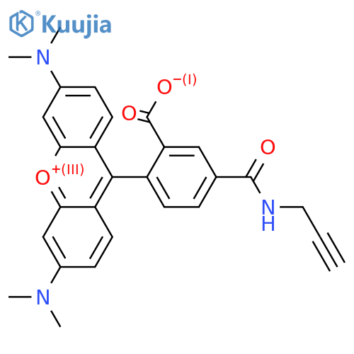 TAMRA alkyne, 5-isomer structure