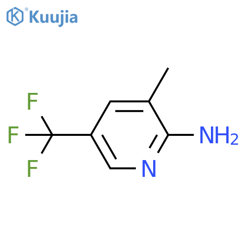 3-methyl-5-(trifluoromethyl)-2-Pyridinamine structure