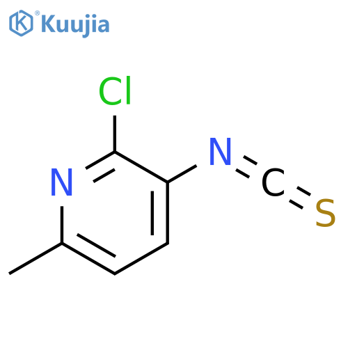 2-Chloro-3-isothiocyanato-6-methylpyridine structure