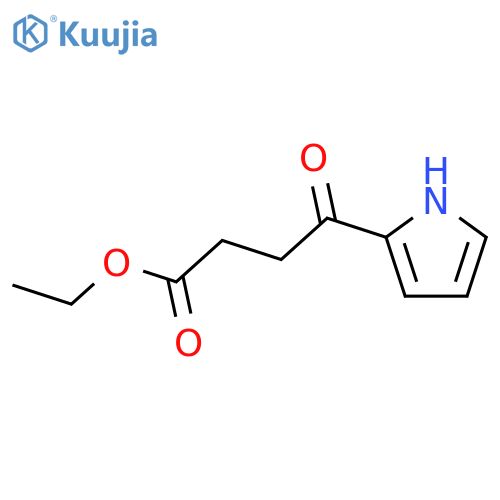 Ethyl 4-oxo-4-(1h-pyrrol-2-yl)butanoate structure