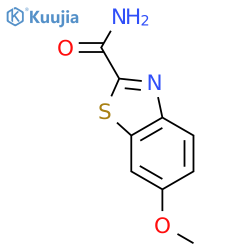 6-Methoxybenzo[d]thiazole-2-carboxamide structure