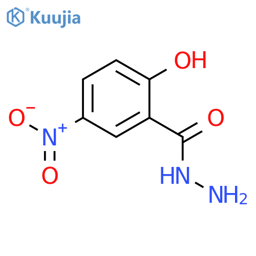 2-hydroxy-5-nitrobenzohydrazide structure