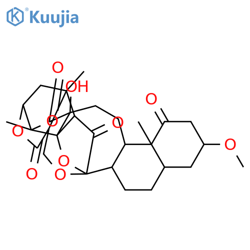 Physalin B; 2,3,5α,6-Tetrahydro, 3α-methoxy structure