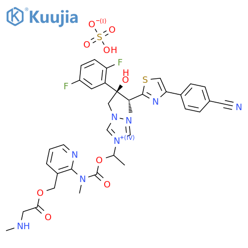 Isavuconazonium sulfate structure