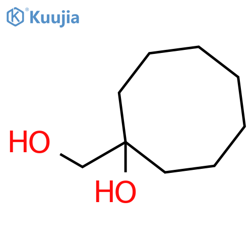 Cyclooctanemethanol, 1-hydroxy- structure