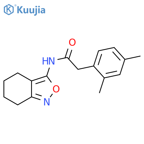 Benzeneacetamide, 2,4-dimethyl-N-(4,5,6,7-tetrahydro-2,1-benzisoxazol-3-yl)- structure