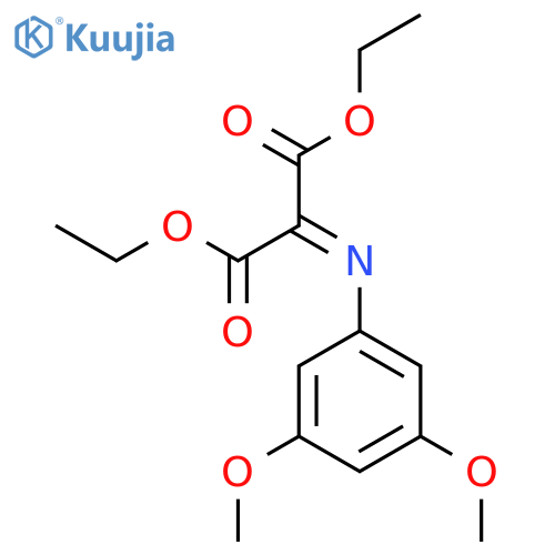 PROPANEDIOIC ACID, [(3,5-DIMETHOXYPHENYL)IMINO]-, DIETHYL ESTER structure