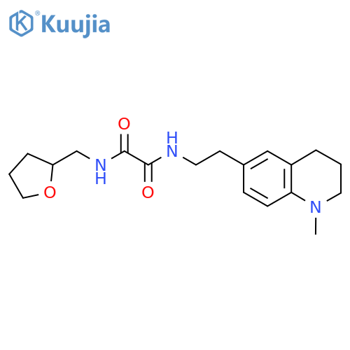 N'-2-(1-methyl-1,2,3,4-tetrahydroquinolin-6-yl)ethyl-N-(oxolan-2-yl)methylethanediamide structure