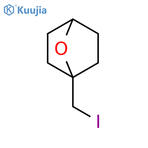 1-(iodomethyl)-7-oxabicyclo2.2.1heptane structure