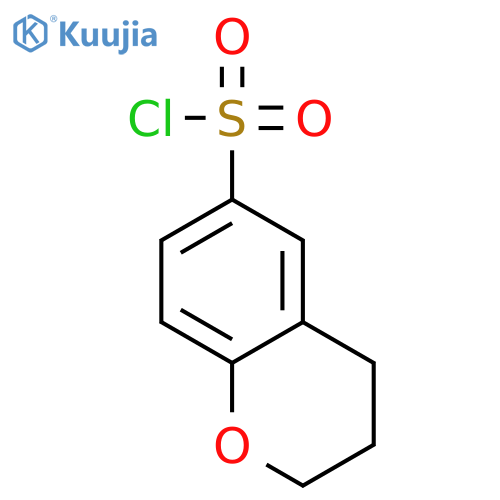 Chroman-6-sulfonyl chloride structure