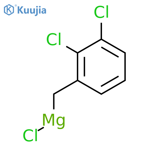 Chloro(2,3-dichlorobenzyl)magnesium structure