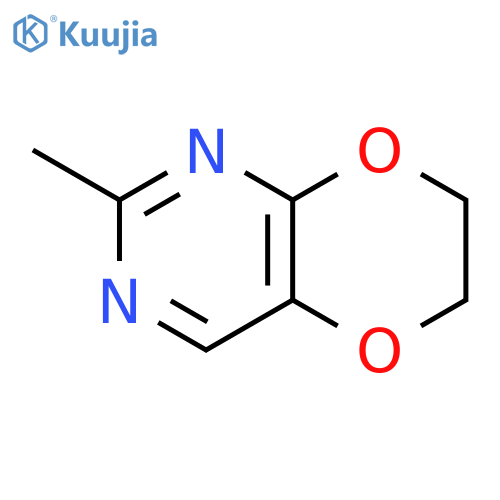 [1,4]Dioxino[2,3-d]pyrimidine, 6,7-dihydro-2-methyl- structure