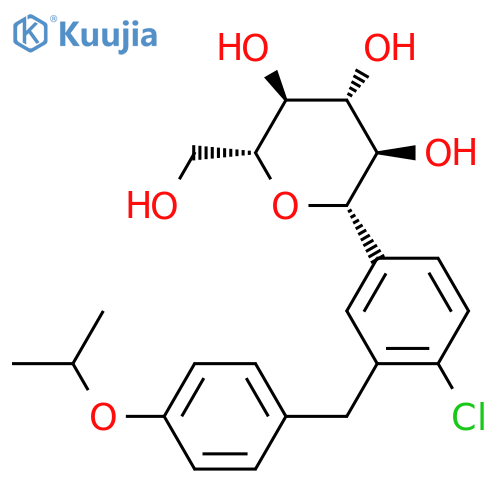 4-des-(3S)-Tetrahydro-3-furanyl-2-isopropyl Empagliflozin structure