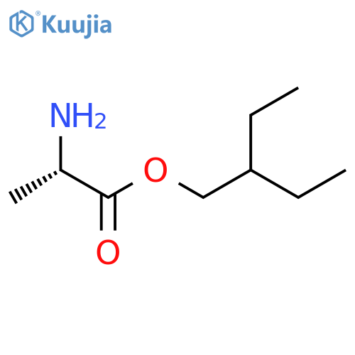 (S)-2-Ethylbutyl 2-aminopropanoate structure