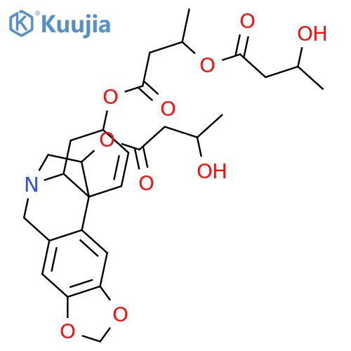 O-Demethylhaemanthamine; 3-Epimer, 3-O-[3-(3-hydroxybutanoyloxy)butanoyl], 11-O-(3-hydroxybutanoyl) structure