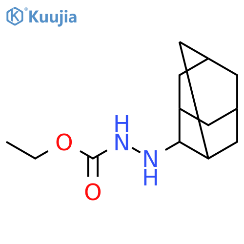 Hydrazinecarboxylic acid, 2-tricyclo[3.3.1.13,7]dec-2-yl-, ethyl ester structure