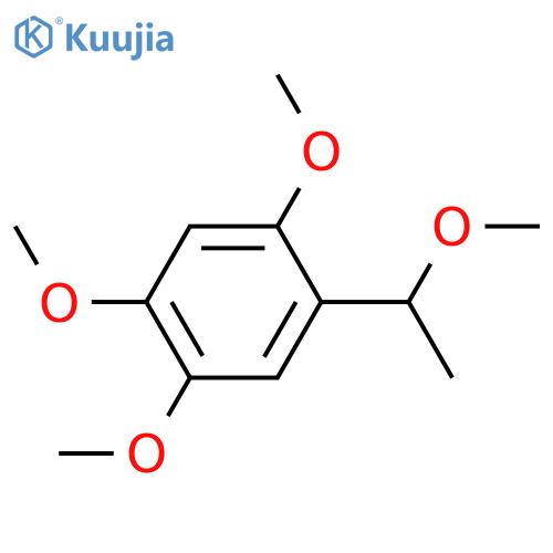 1-(2,4,5-Trihydroxyphenyl)ethanol; (-)-form, Tetra-Me ether structure