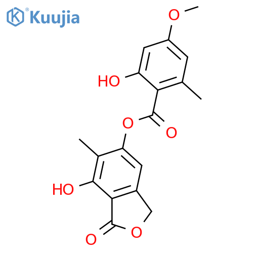 Hypotrachynic acid structure