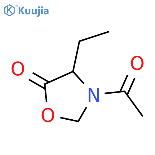 5-Oxazolidinone,3-acetyl-4-ethyl- structure