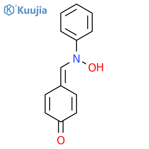 (NZ)-N-(4-hydroxyphenyl)methylidene-N-oxidoanilinium structure
