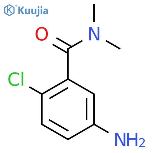 5-Amino-2-chloro-N,N-dimethylbenzamide structure