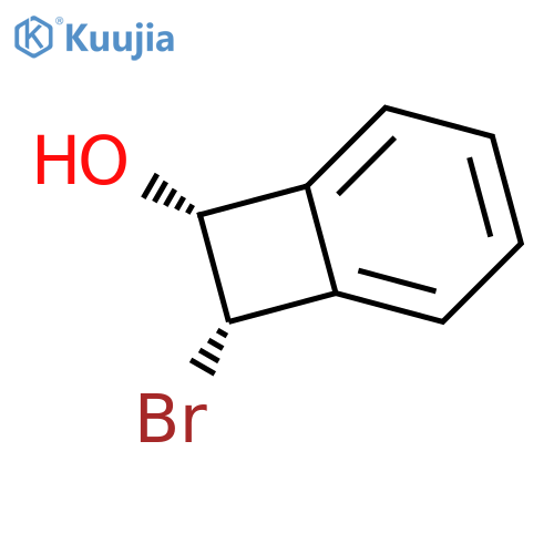 Bicyclo[4.2.0]octa-1,3,5-trien-7-ol, 8-bromo-, cis- structure