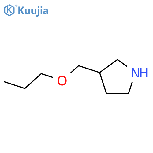 3-(Propoxymethyl)pyrrolidine structure