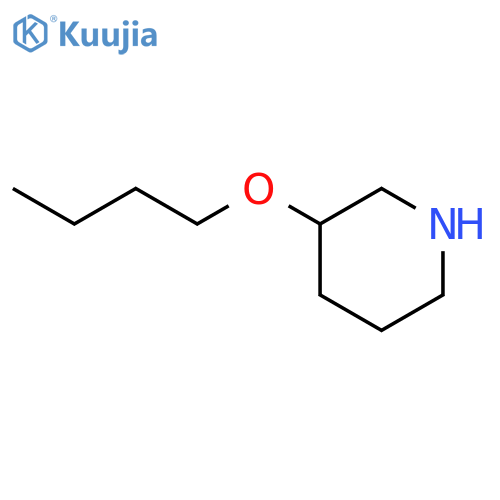 3-Butoxypiperidine structure