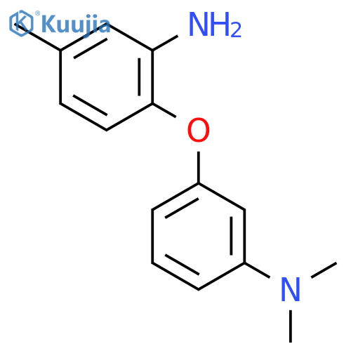 2-3-(Dimethylamino)phenoxy-5-methylaniline structure