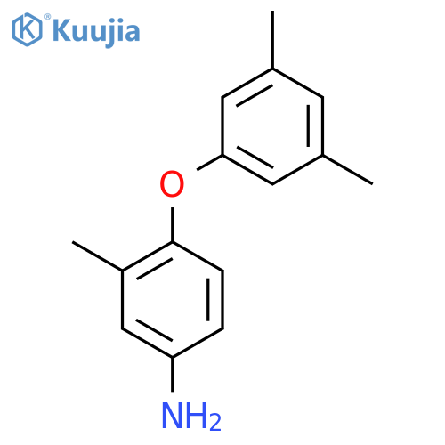 4-(3,5-Dimethylphenoxy)-3-methylaniline structure