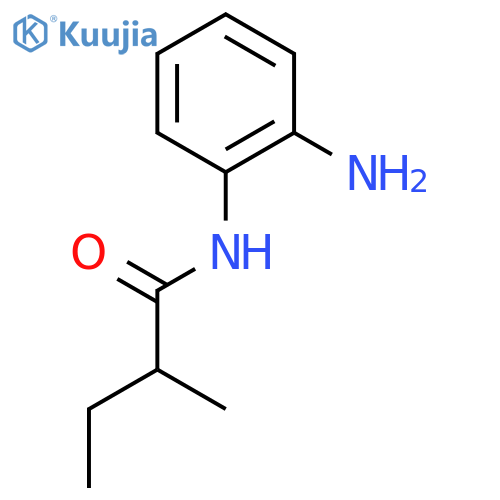 N-(2-Aminophenyl)-2-methylbutanamide structure