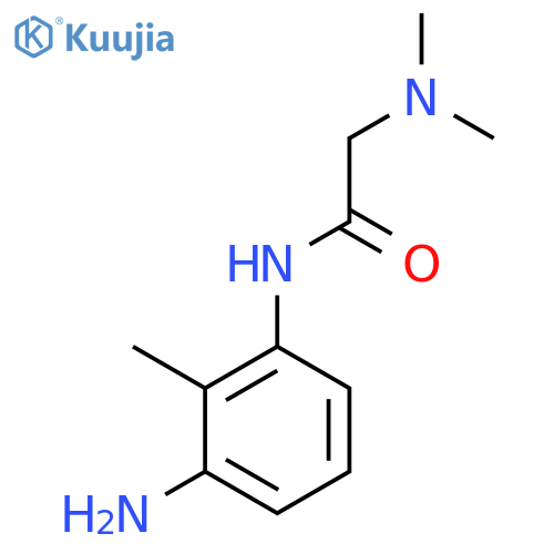 N1-(3-Amino-2-methylphenyl)-N2,N2-dimethylglycinamide structure