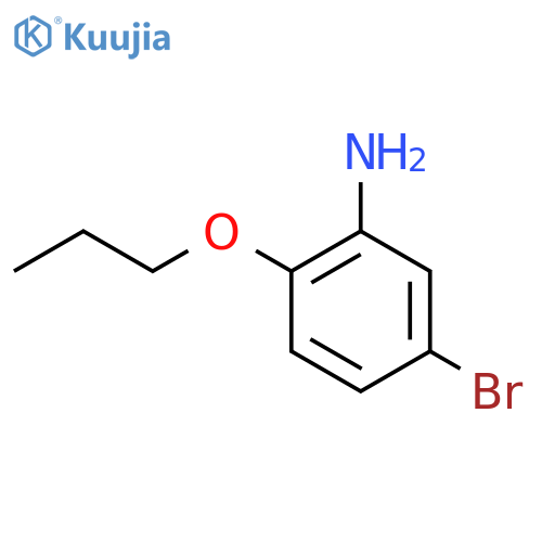 5-Bromo-2-propoxyaniline structure