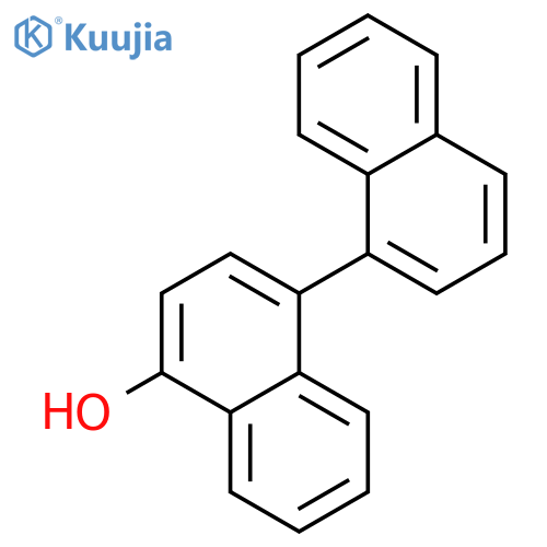 [1,1'-Binaphthalen]-4-ol structure
