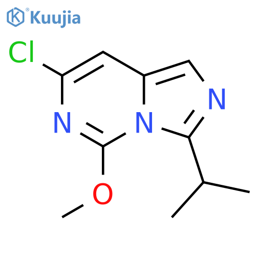 Imidazo[1,5-c]pyrimidine, 7-chloro-5-methoxy-3-(1-methylethyl)- structure