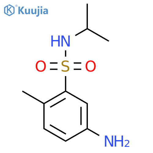 5-Amino-N-isopropyl-2-methylbenzenesulfonamide structure