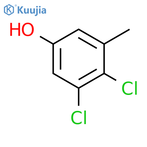 Phenol, 3,4-dichloro-5-methyl- structure