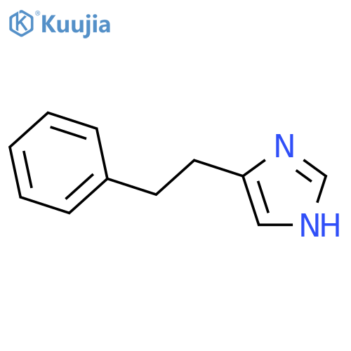 4-(2-phenylethyl)-1H-imidazole structure