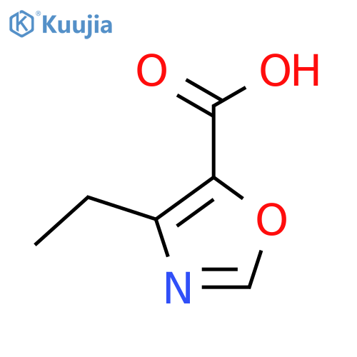 4-Ethyl-1,3-oxazole-5-carboxylic acid structure