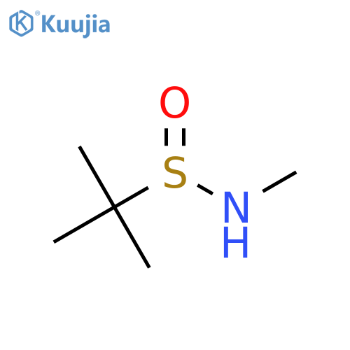 N-Methyl-tert-butylsulfinamide structure