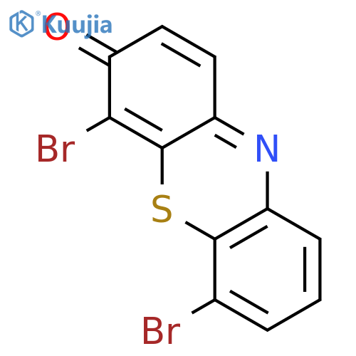 3H-Phenothiazin-3-one, 4,6-dibromo- structure