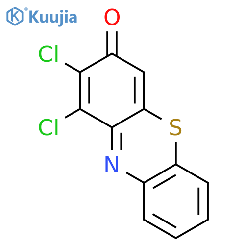 3H-Phenothiazin-3-one, 1,2-dichloro- structure