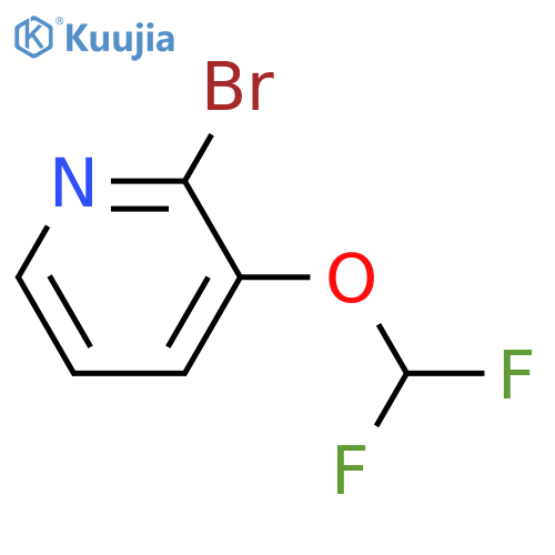 2-Bromo-3-(difluoromethoxy)pyridine structure