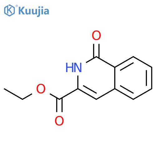 Ethyl 1-oxo-1,2-dihydroisoquinoline-3-carboxylate structure