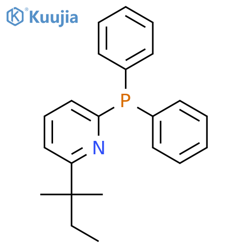 2-tert-Amyl-6-(diphenylphosphino)pyridine, ALPYPHOS structure