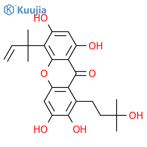 Cudratricusxanthone A; 2',3'-Dihydro, 3'-hydroxy structure